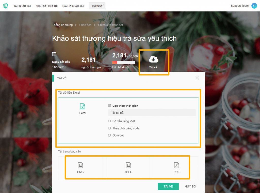 Hướng dẫn tạo báo cáo hình 3