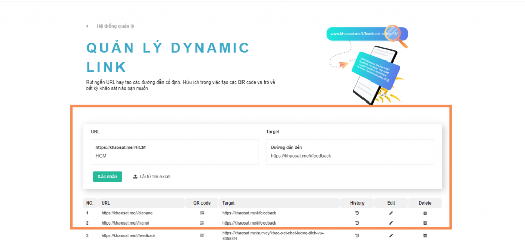 tạo Dynamic Link tầng 2